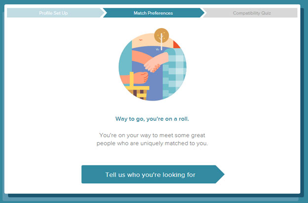 eHarmony steps in finding a match.